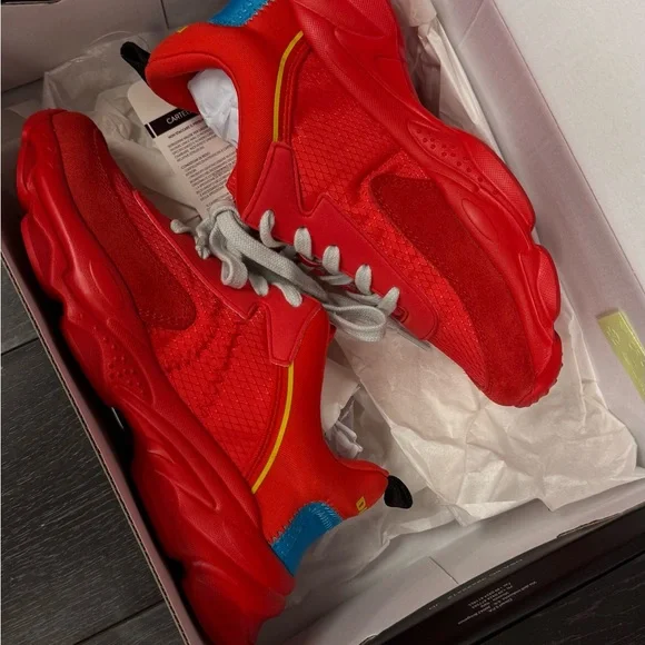 Diesel Kids Red Sneakers